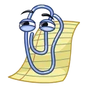 Стикер из набора "Clippy"