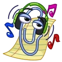 Sticker from the "Clippy" sticker pack