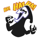 Telegram sticker pack "Scream"