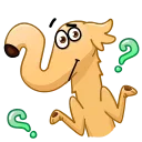 Sticker from the "Borzoi" sticker pack