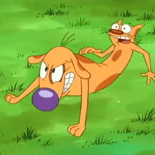 Sticker from the "CatDog" sticker pack