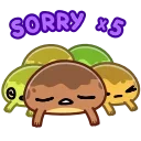 Sticker from the "Disgruntled Toad" sticker pack