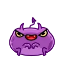 Sticker from the "Disgruntled Toad" sticker pack