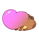 Sticker from the "Disgruntled Toad" sticker pack