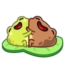 Sticker from the "Disgruntled Toad" sticker pack