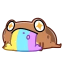 Sticker from the "Disgruntled Toad" sticker pack