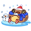 Sticker from the "Disgruntled Toad" sticker pack