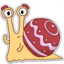 Telegram sticker pack "Oscar the snail"