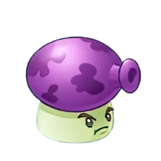 Sticker from the "Plants vs zombies" sticker pack