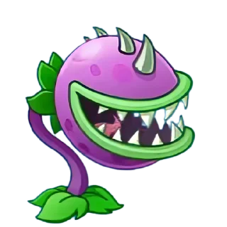 Sticker from the "Plants vs zombies" sticker pack