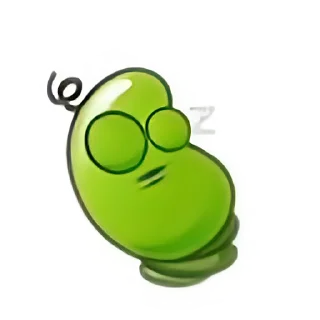 Sticker from the "Plants vs zombies" sticker pack