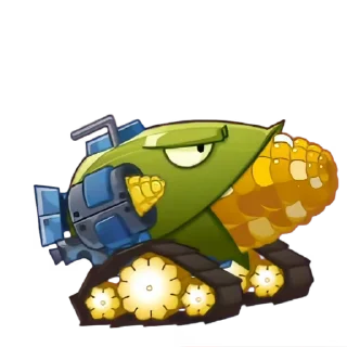 Sticker from the "Plants vs zombies" sticker pack