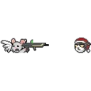 Стикер из набора "LIHKG Mouse Xmas Animated (Unofficial)"