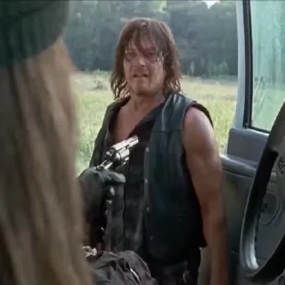 Стикер из набора "Daryl Dixon"