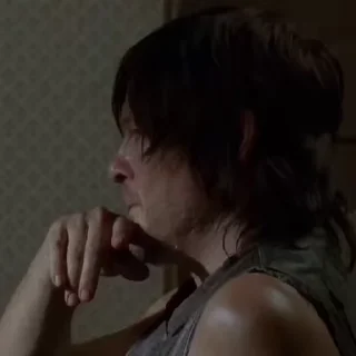 Стикер из набора "Daryl Dixon"