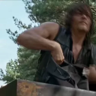 Стикер из набора "Daryl Dixon"