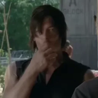 Стикер из набора "Daryl Dixon"