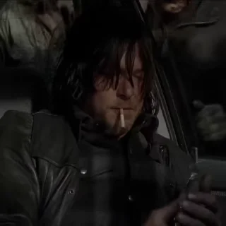 Стикер из набора "Daryl Dixon"