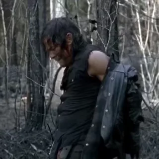 Стикер из набора "Daryl Dixon"