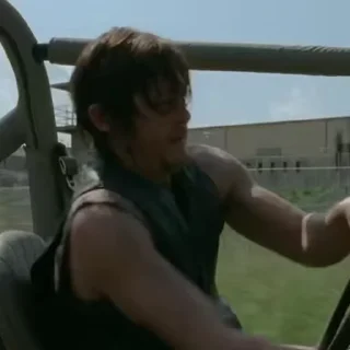 Стикер из набора "Daryl Dixon"