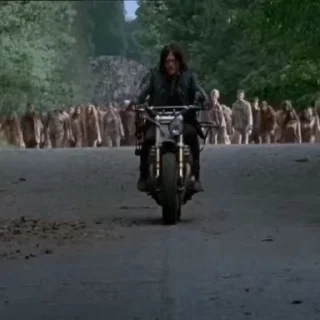 Стикер из набора "Daryl Dixon"