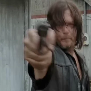 Стикер из набора "Daryl Dixon"