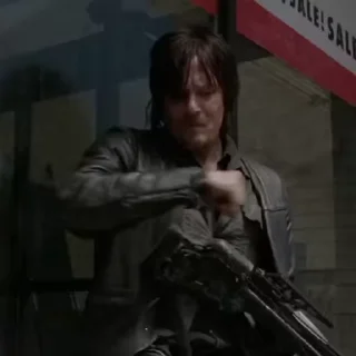 Стикер из набора "Daryl Dixon"