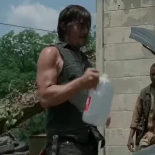 Стикер из набора "Daryl Dixon"