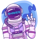 Telegram sticker pack "Cosmo SHAKES"