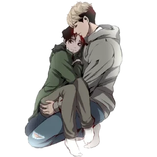 Telegram sticker pack "Killing Stalking"