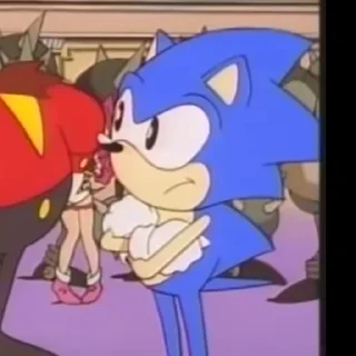 Стикер из набора "Sonic OVA 1996"