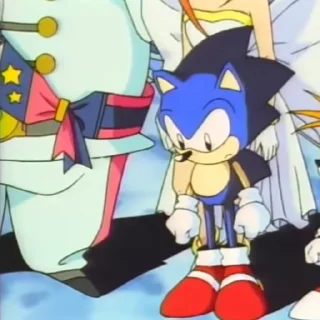 Sticker from the "Sonic OVA 1996" sticker pack