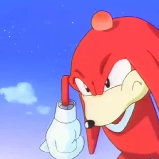 Sticker from the "Sonic OVA 1996" sticker pack