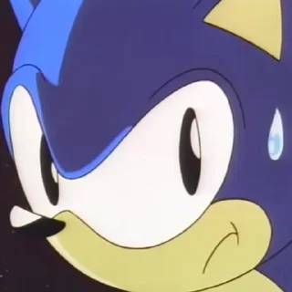 Стикер из набора "Sonic OVA 1996"