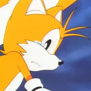 Стикер из набора "Sonic OVA 1996"