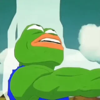 Стикер из набора "Pepe the Frog"