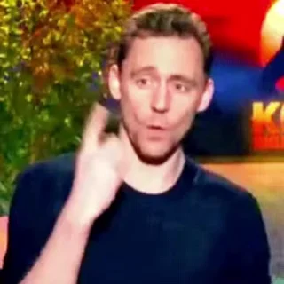 Sticker from the "Tom Hiddleston | Том Хиддлстон" sticker pack