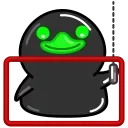 Sticker from the "Toxic Duck | Токсичный Утя" sticker pack