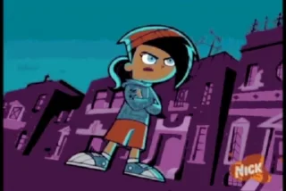 Sticker from the "Danny Phantom" sticker pack