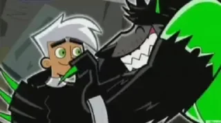 Sticker from the "Danny Phantom" sticker pack