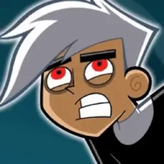 Sticker from the "Danny Phantom" sticker pack