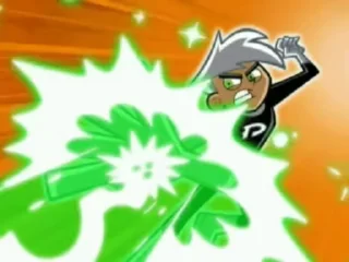 Sticker from the "Danny Phantom" sticker pack