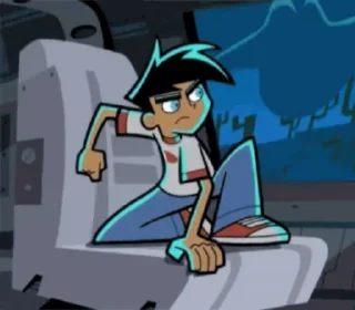 Sticker from the "Danny Phantom" sticker pack