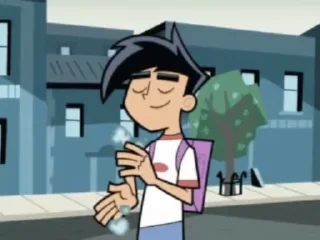 Sticker from the "Danny Phantom" sticker pack