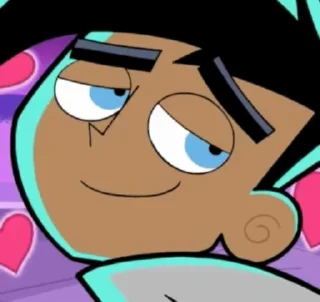 Sticker from the "Danny Phantom" sticker pack