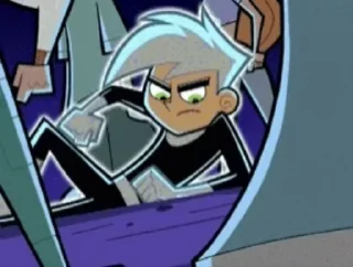 Sticker from the "Danny Phantom" sticker pack