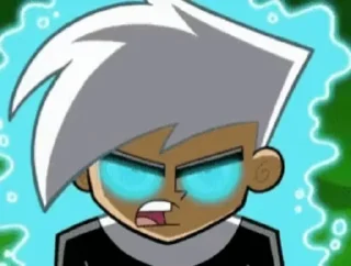 Sticker from the "Danny Phantom" sticker pack