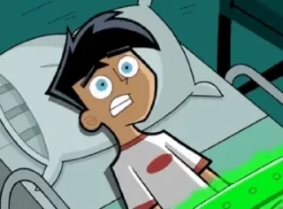 Sticker from the "Danny Phantom" sticker pack