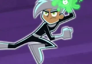 Sticker from the "Danny Phantom" sticker pack