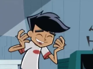 Sticker from the "Danny Phantom" sticker pack